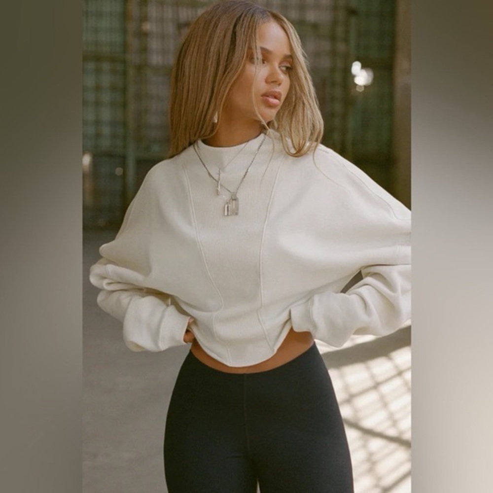 Joah Brown Dolman Pullover Sweater